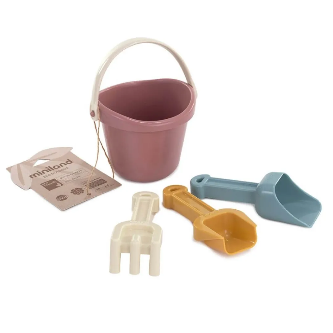 Miniland Outdoor Toys|12-24 Months < ECO Small Sand Toys 4 Piece Set