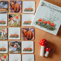 Challenge u0026 Fun Games|4 Years < Elsa Beskow Children of the Forest "Tomtebobarnen" Memory Game