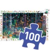 Djeco Puzzles|5 Years < Enchanted Forest Observation Jigsaw Puzzle - 100 Piece