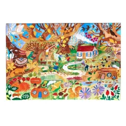 eeBoo Fairies & Gnomes|4 Years < Fairy Cottage - 20-Piece Jigsaw Puzzle