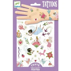 Djeco Fairies & Gnomes|4 Years < Fairy Friends Temporary Tattoos