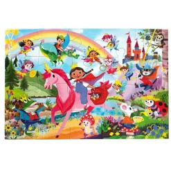 eeboo Fairies & Gnomes|4 Years < Fairytale - 20 Piece Jigsaw Puzzle
