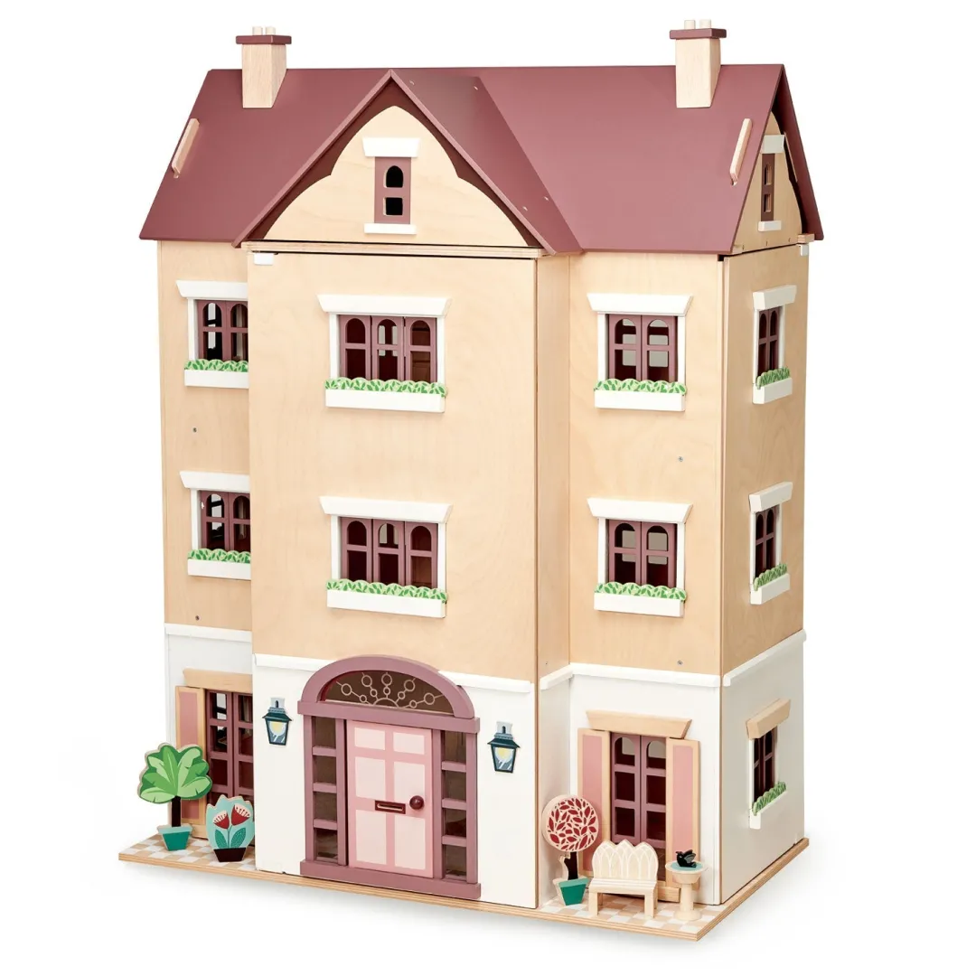 Tender Leaf Dollhouses|Wooden Toys < Fantail Hall Wooden Dollhouse