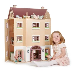 Tender Leaf Dollhouses|Wooden Toys < Fantail Hall Wooden Dollhouse