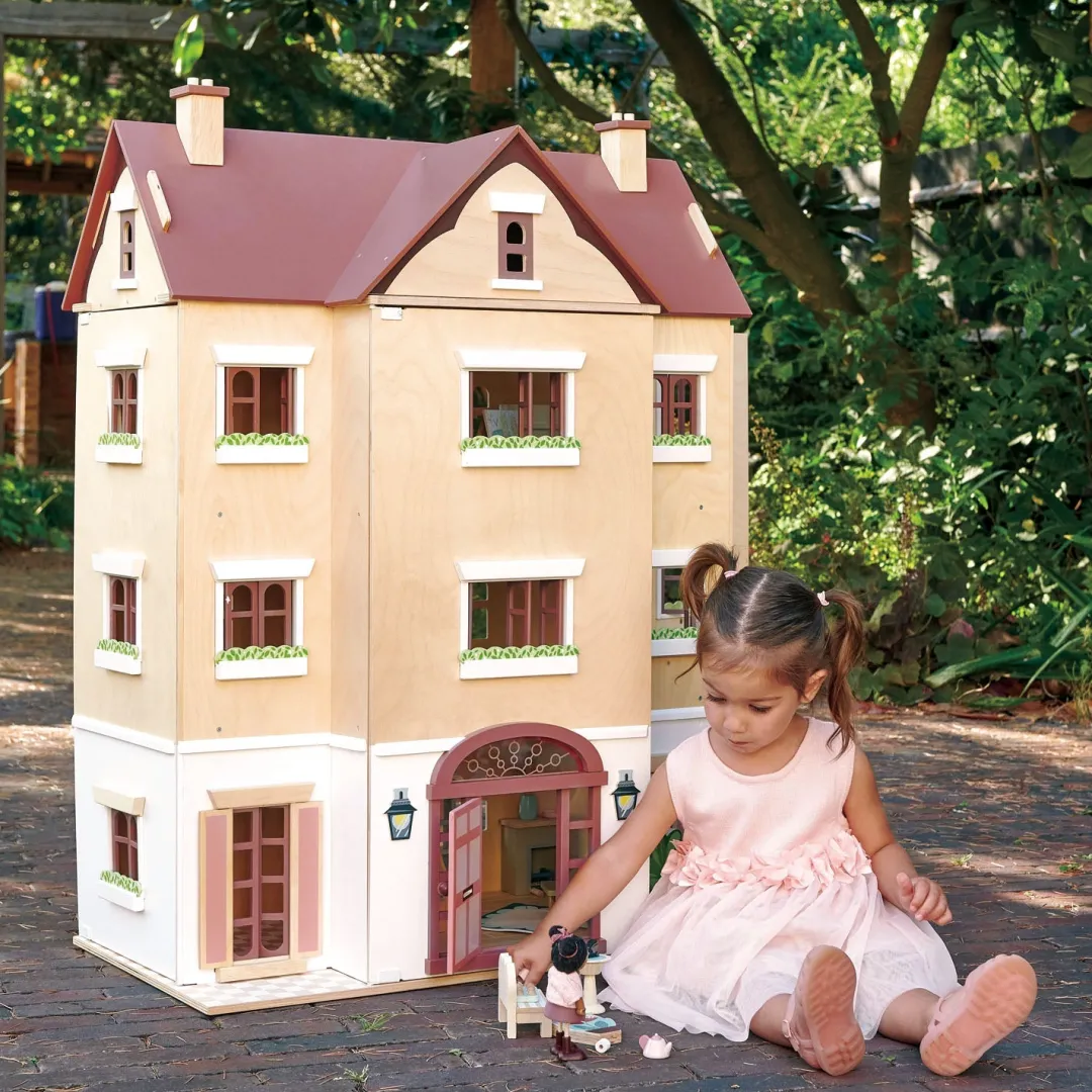 Tender Leaf Dollhouses|Wooden Toys < Fantail Hall Wooden Dollhouse