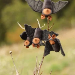 Fairyshadow 5 Years|Made In The Usa < Felted Baby Bat Ornament