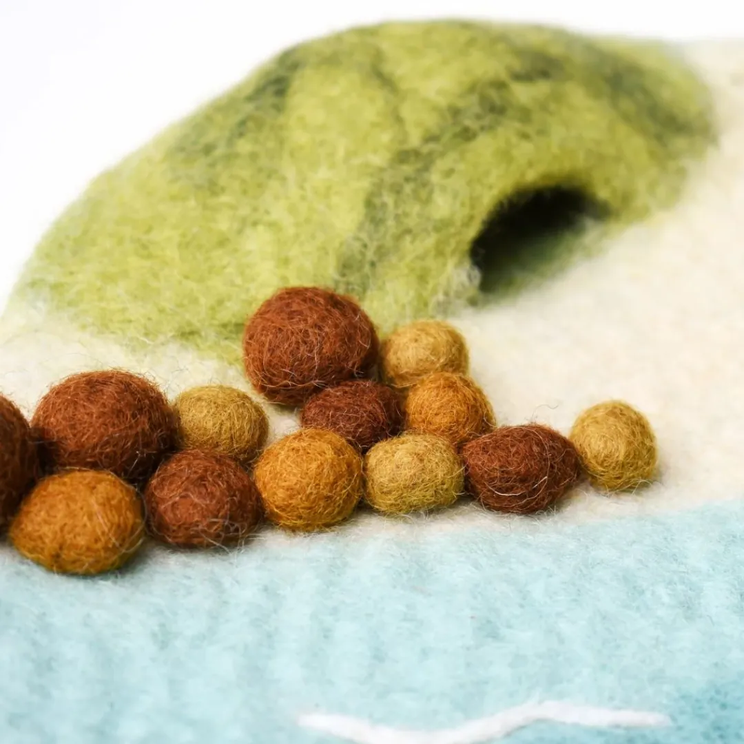 Tara Treasures Summer Nature Table|4 Years < Felted Ocean and Shoreline Play Mat