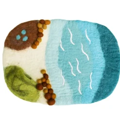 Tara Treasures Summer Nature Table|4 Years < Felted Ocean and Shoreline Play Mat