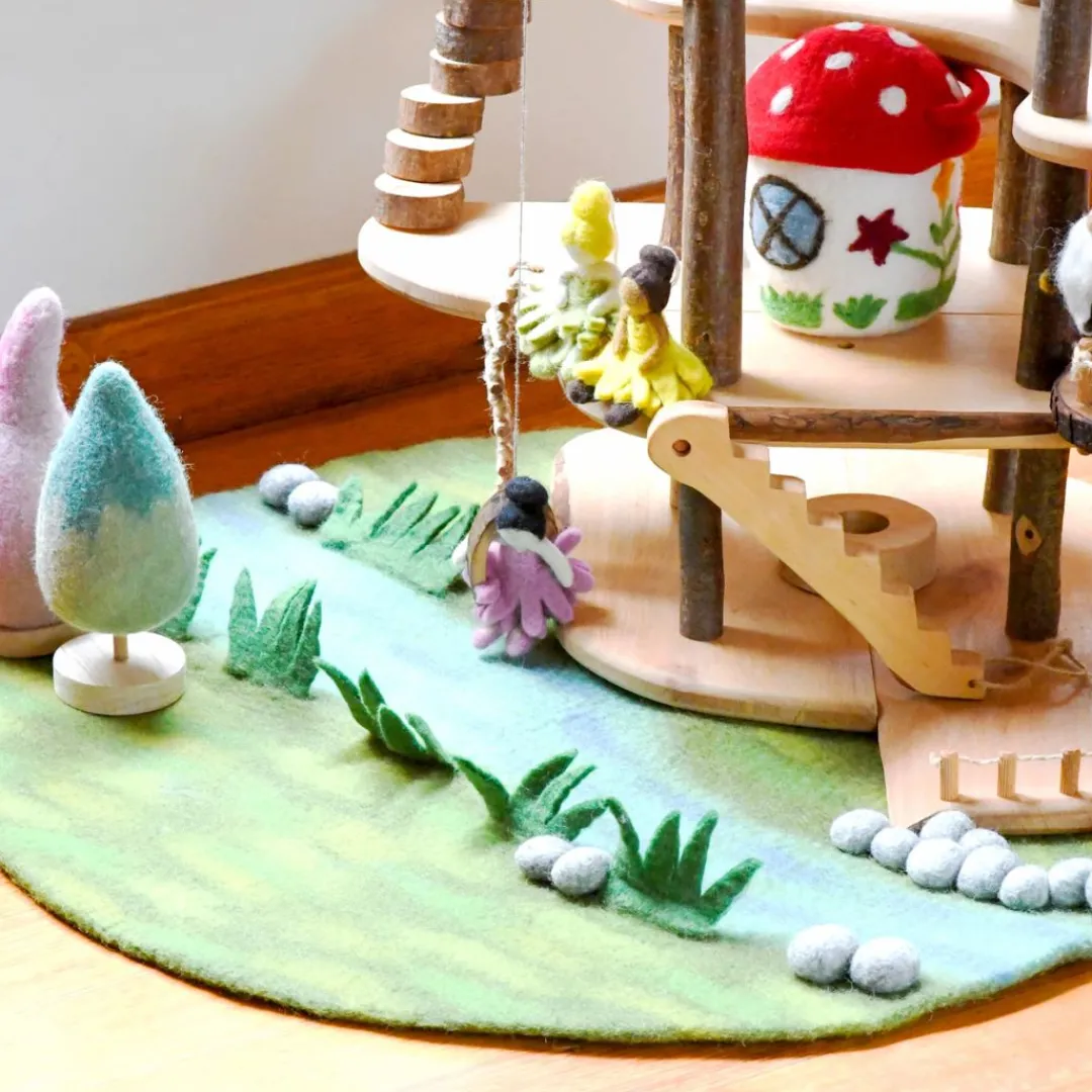 Tara Treasures Summer Nature Table|4 Years < Felted Spring Play Mat Playscape
