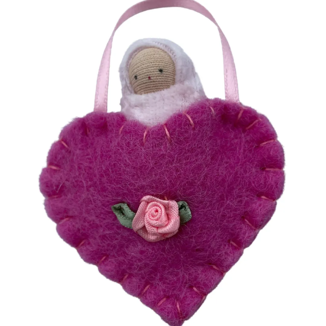Fairyshadow Dolls|Waldorf Dolls < Felt Heart Pocket Baby