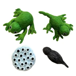 Tara Treasures 4 Years|3 Years < Felt Lifecycle of a Frog Set