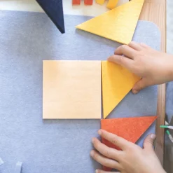 Lowercase Toys Puzzles|4 Years < Felt Tangram Block Set