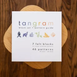 Lowercase Toys Puzzles|4 Years < Felt Tangram Block Set