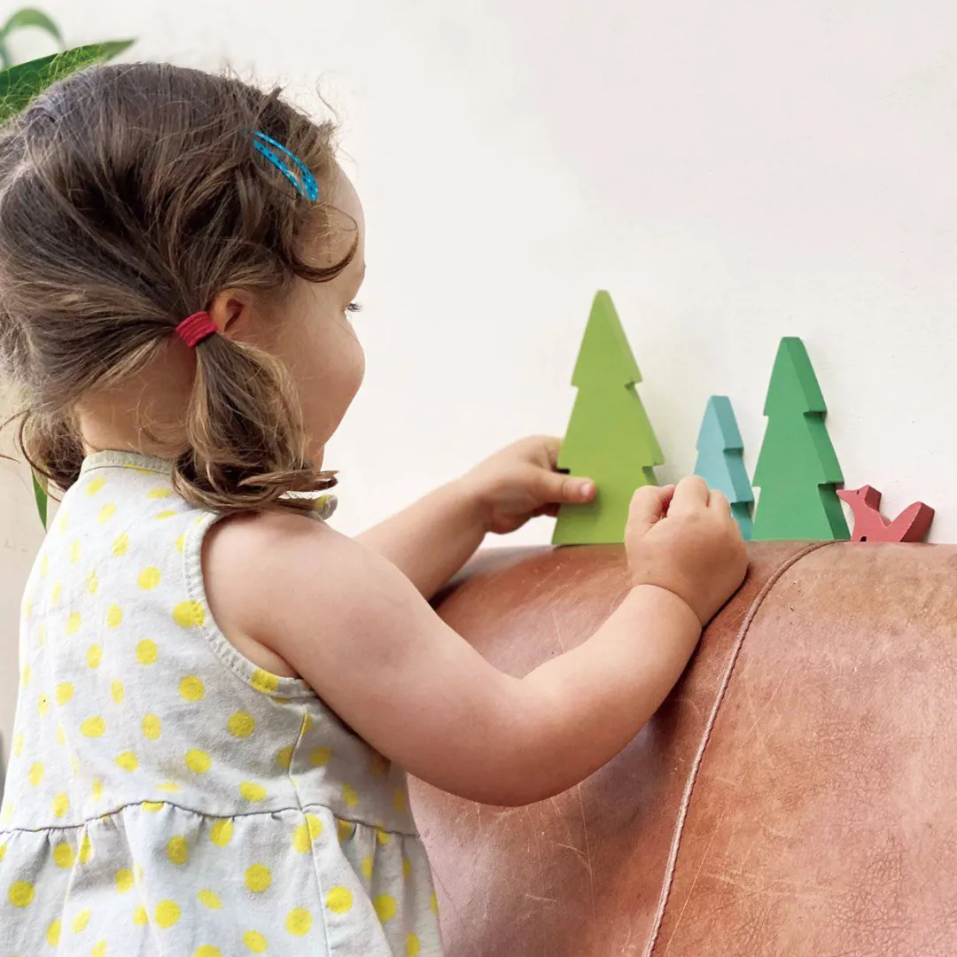 Tender Leaf Toys Wooden Toys|4 Years < Fir Tree Tops Wooden Play Set
