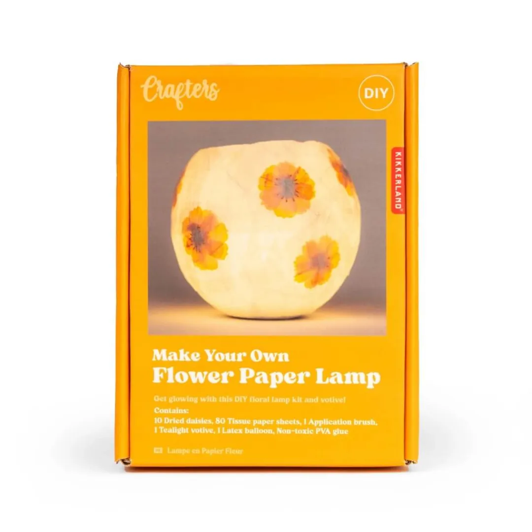 Kikkerland Design 6 Years|Other Crafts < Flower Paper Lantern Kit