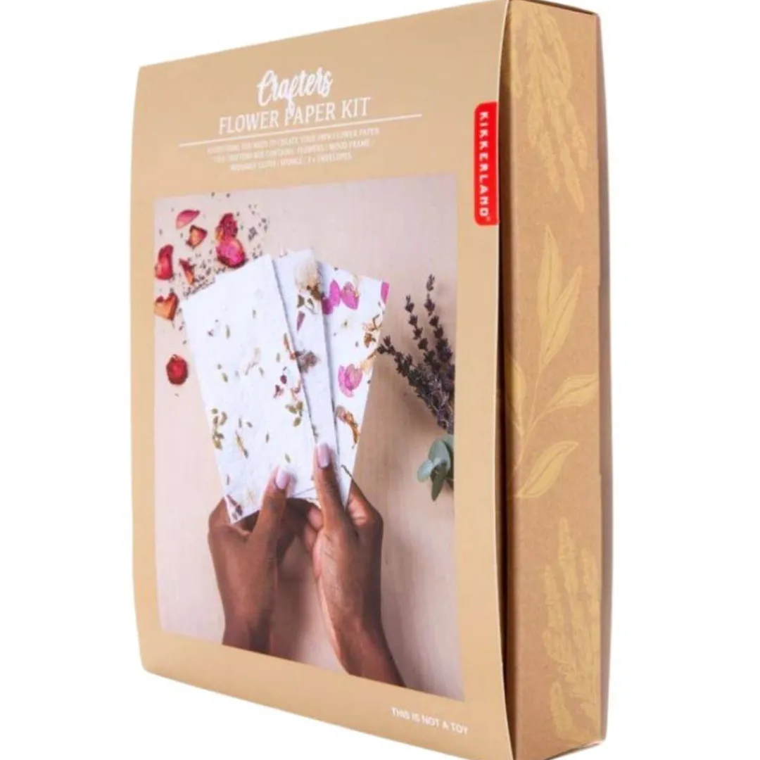 Kikkerland Design 4 Years|3 Years < Flower Paper Making Kit