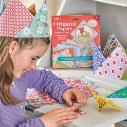 eeBoo 6 Years|5 Years < Flower Patterns Origami Papers