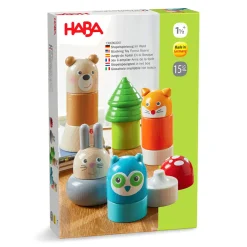 HABA 12-24 Months|Early Learning < Forest Animals Wooden Stacking Toy
