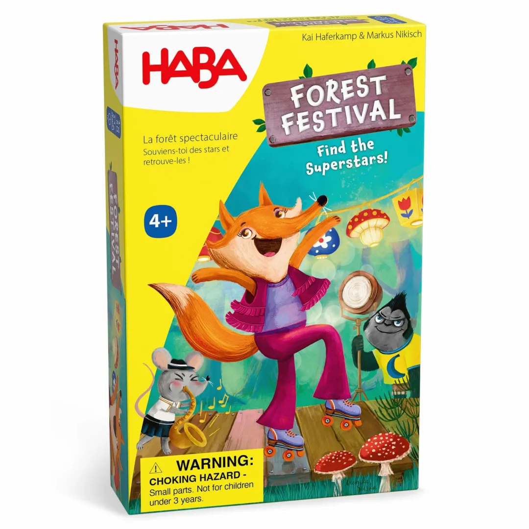 HABA Games|4 Years < Forest Festival Memory Game