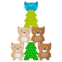 HABA Wooden Toys|2 Years < Forest Friends Stacking Toy