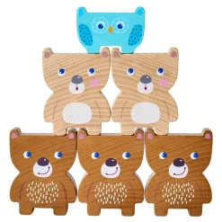 HABA Wooden Toys|2 Years < Forest Friends Stacking Toy