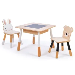 Tender Leaf Wooden Toys|4 Years < Forest Wooden Activity Table and Chairs Set