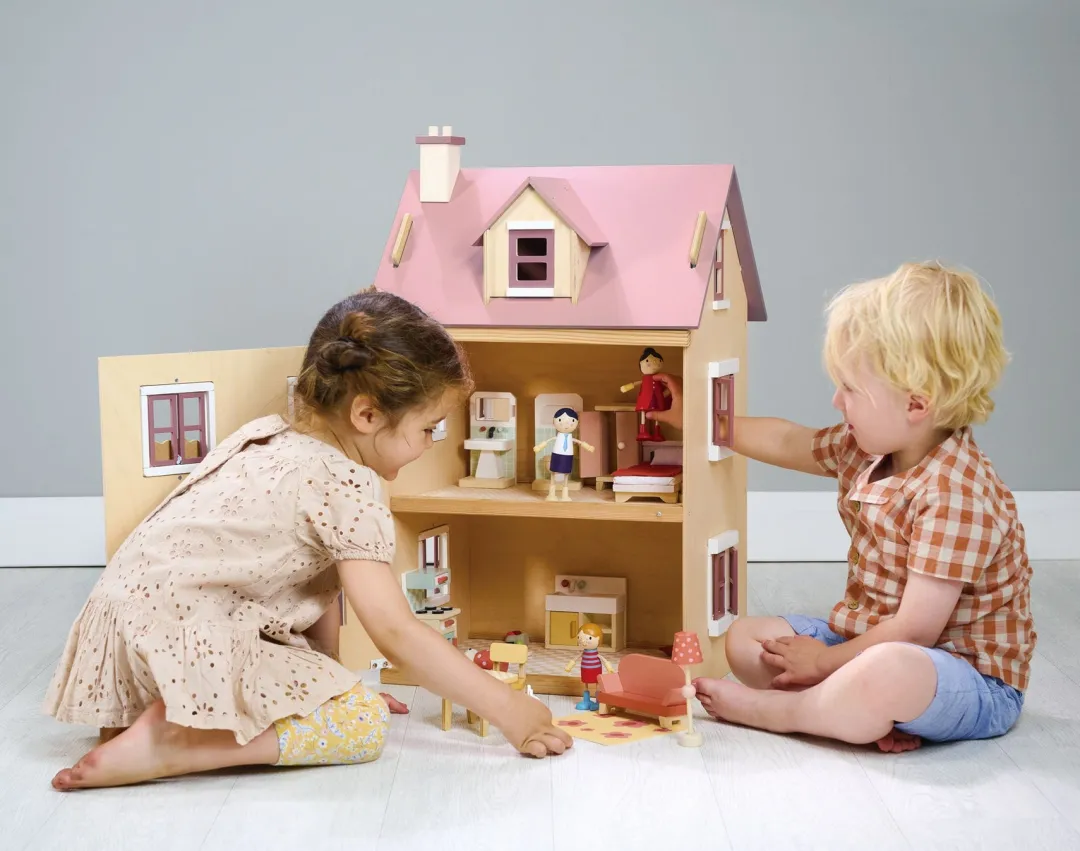 Tender Leaf Dollhouses|Wooden Toys < Foxtail Villa Wooden Dollhouse