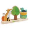 Tender Leaf Toys 12-24 Months|Wooden Toys < Foxy Magnetic Stacker