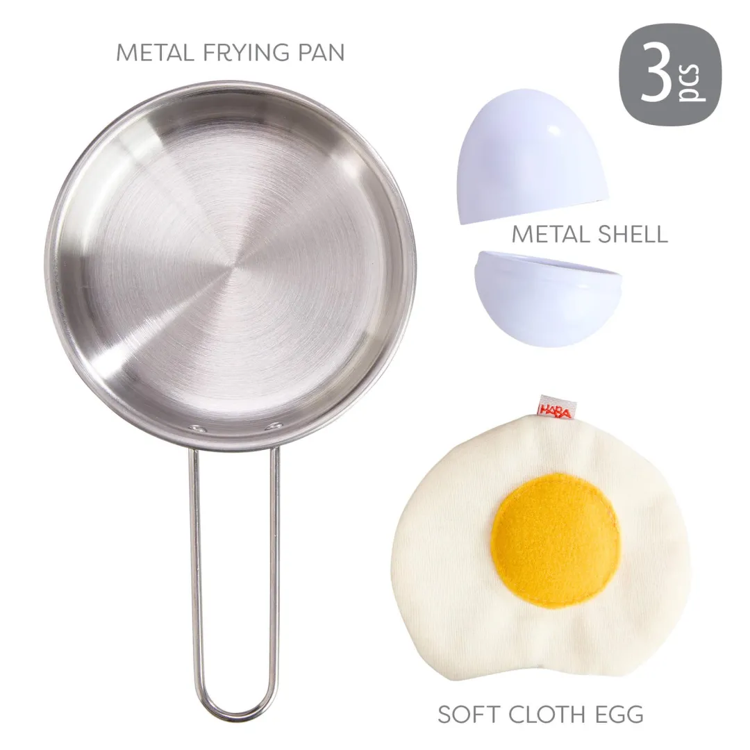 HABA 4 Years|3 Years < Fried Egg Play Food Set