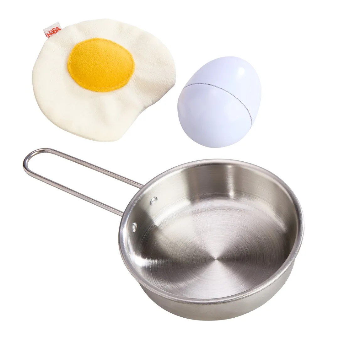 HABA 4 Years|3 Years < Fried Egg Play Food Set