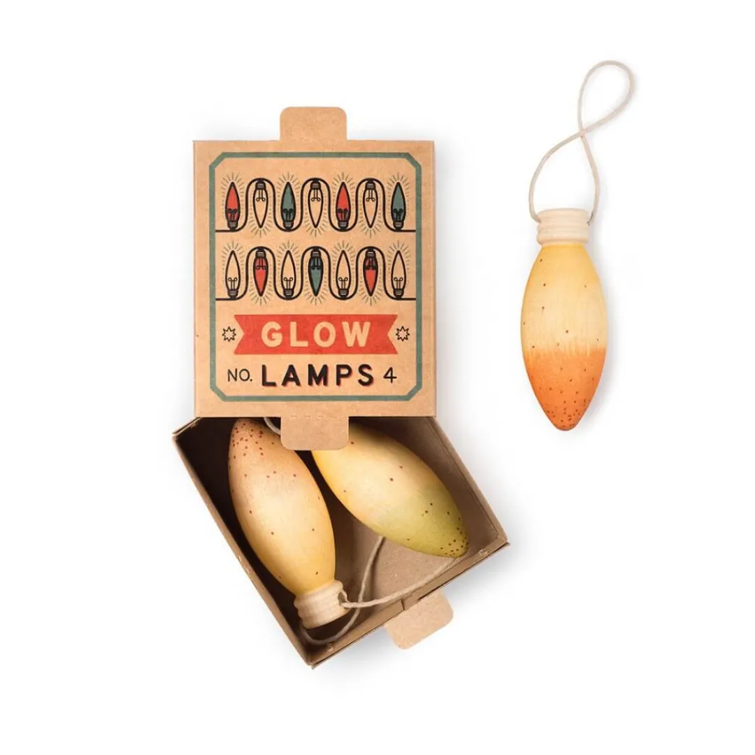 Grapat 4 Years|3 Years < Glow Lamps Wooden Ornament Set