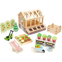 Tender Leaf Dollhouses|Wooden Toys < Greenhouse and Garden Set