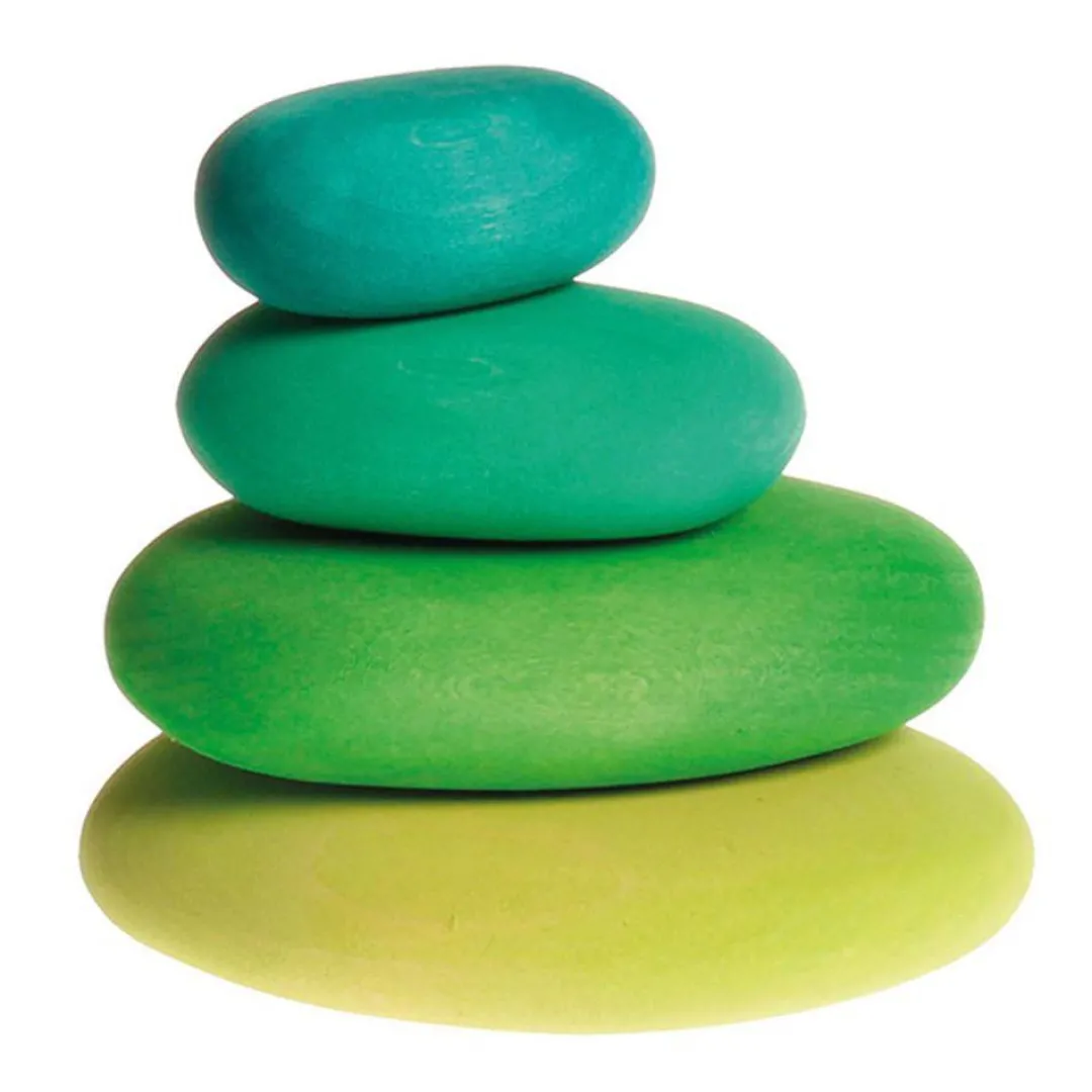 Grimm's Spiel u0026 Holz 12-24 Months|Marble & Ball Runs < Grimm's River Pebbles - Wooden Blocks Building Set