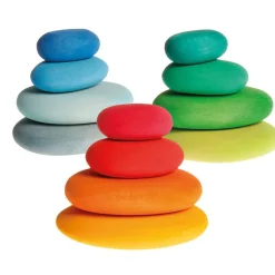 Grimm's Spiel u0026 Holz 12-24 Months|Marble & Ball Runs < Grimm's River Pebbles - Wooden Blocks Building Set