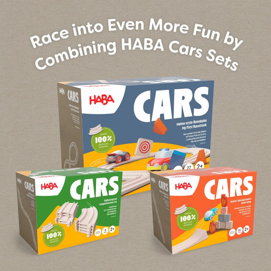 HABA 2 Years|4 Years < Cars - My First Racetrack