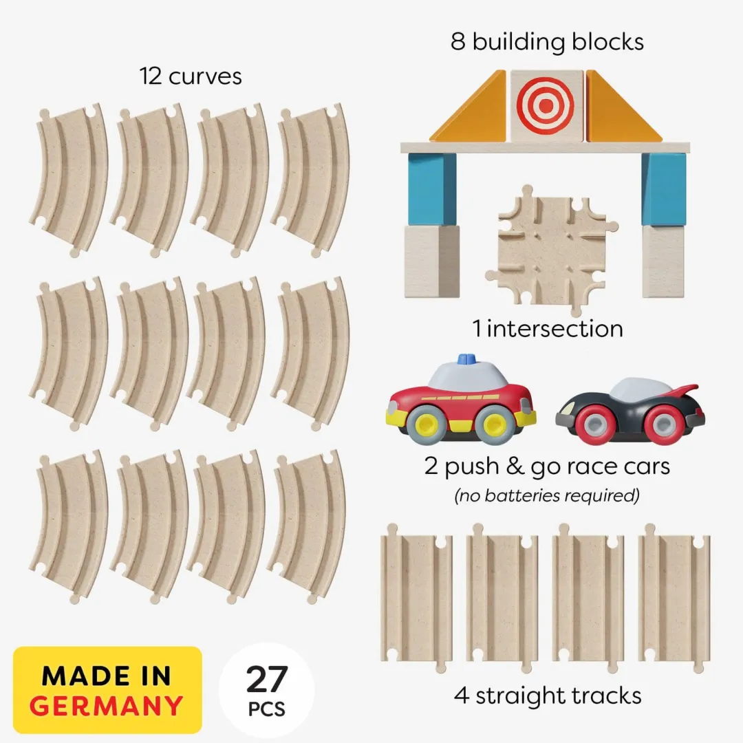 HABA 2 Years|4 Years < Cars - My First Racetrack