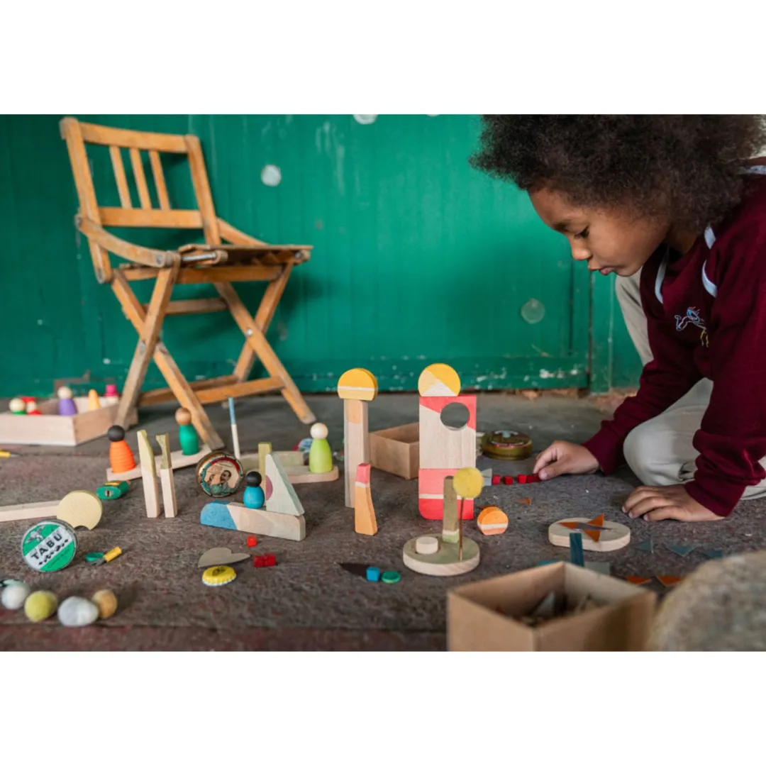Grapat Wooden Toys|4 Years < Happy Place Play Set