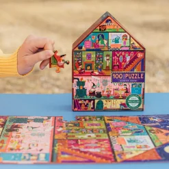 eeBoo 6 Years|5 Years < Haunted House 100 Piece Puzzle