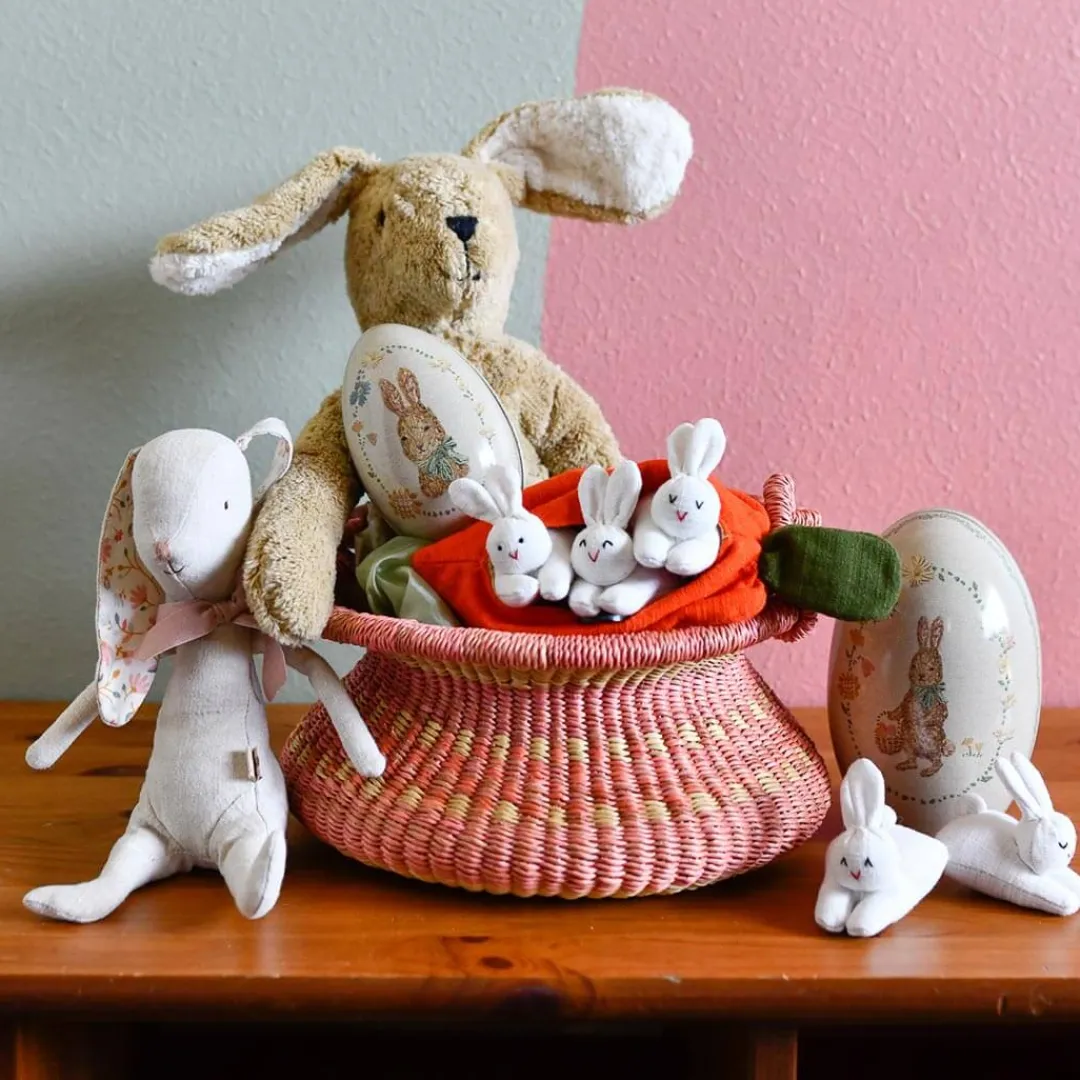 Liebman Design Imports 4 Years|3 Years < Hide-and-Seek Bunnies in Carrot Pouch