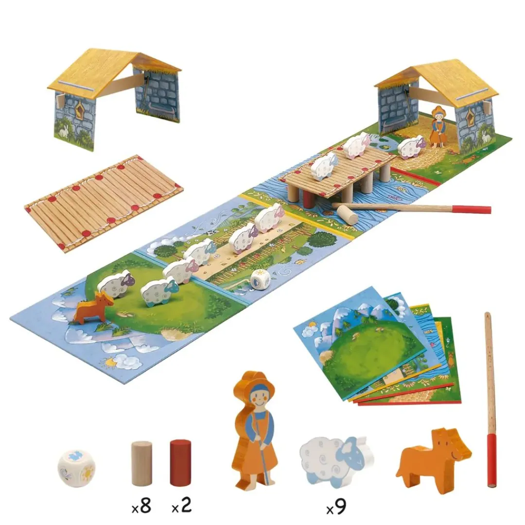 Djeco Games|4 Years < Hop! Hop! Hop! Cooperation Game