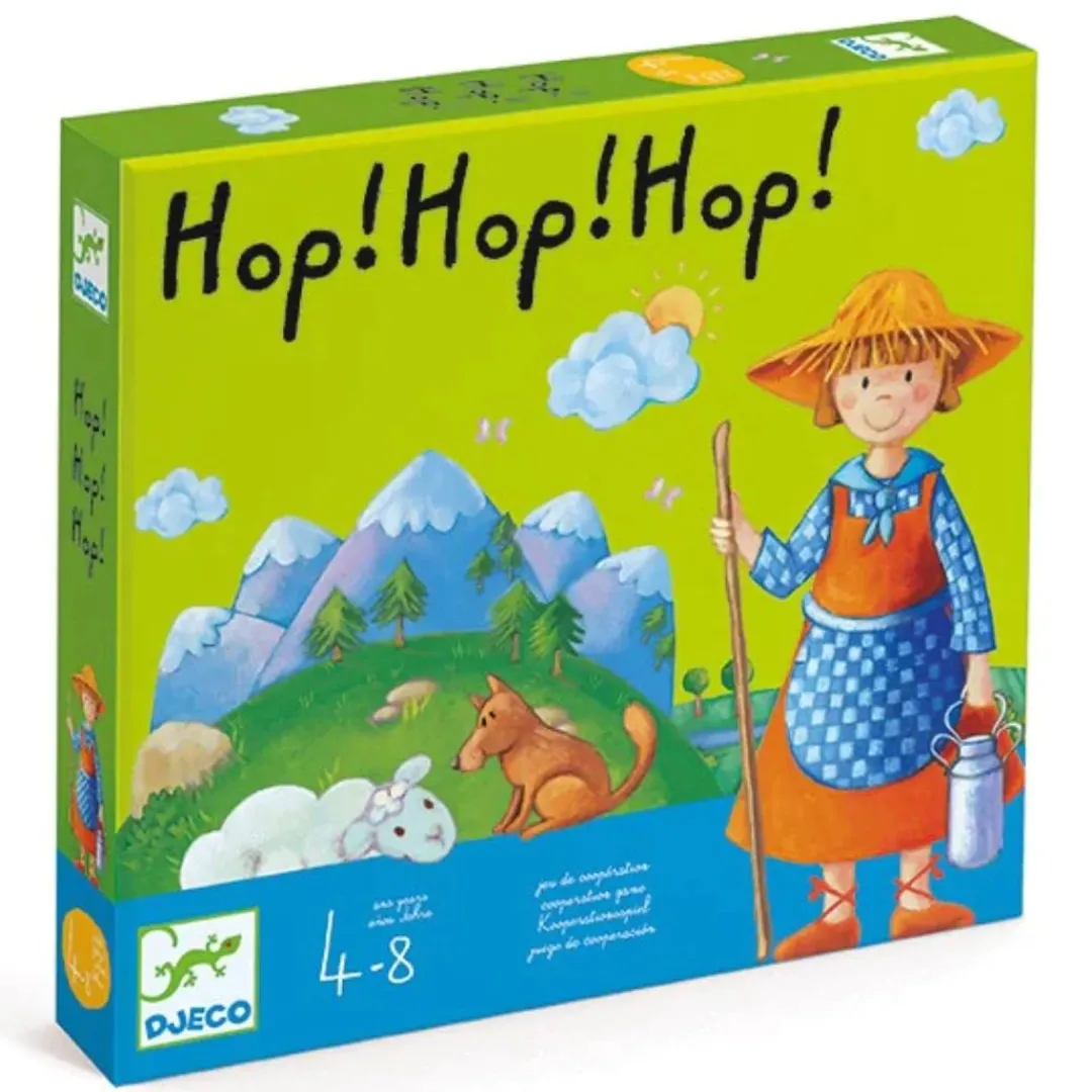 Djeco Games|4 Years < Hop! Hop! Hop! Cooperation Game