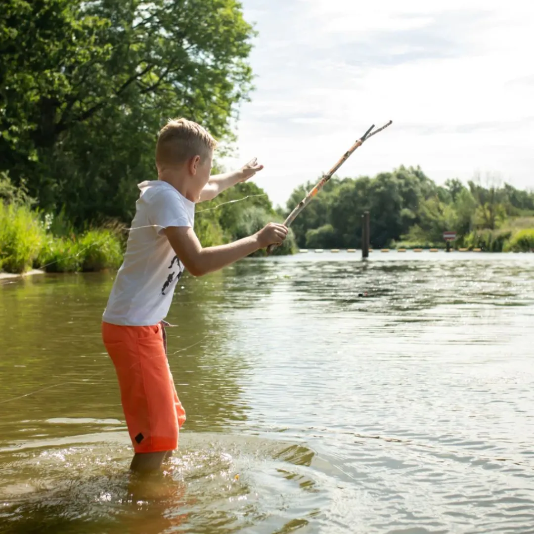 Kikkerland Design Outdoor Toys|Wooden Toys < Huckleberry Fishing Kit