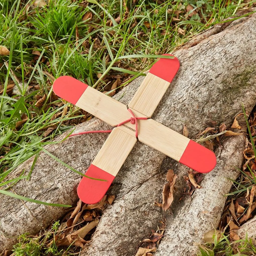Kikkerland Design Outdoor Toys|5 Years < Huckleberry Pocket Boomerang