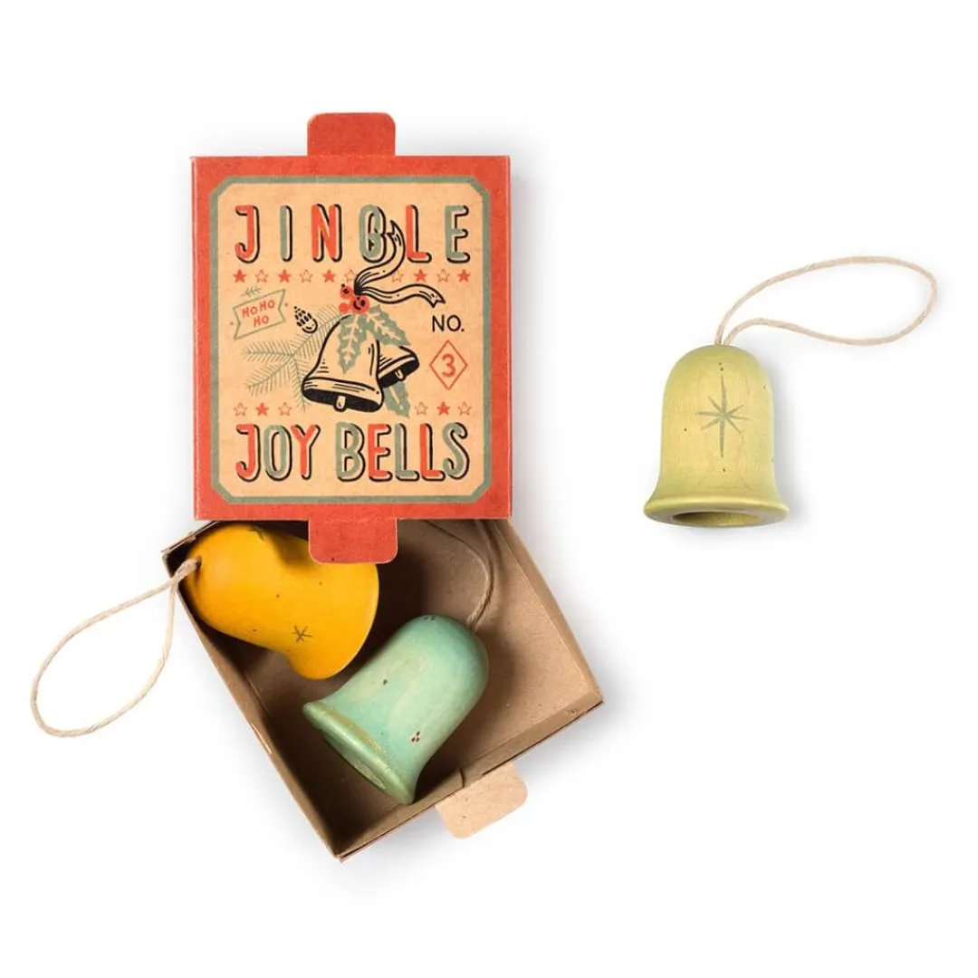 Grapat 4 Years|3 Years < Jingle Joy Bells Wooden Ornament Set