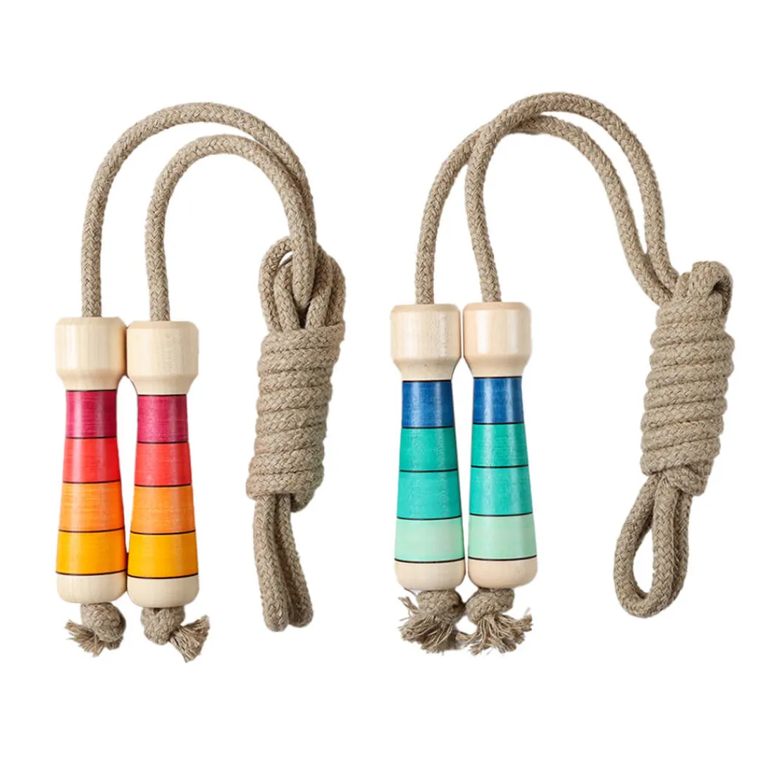 Mader Outdoor Toys|Wooden Toys < Jump Rope with Wooden Handles