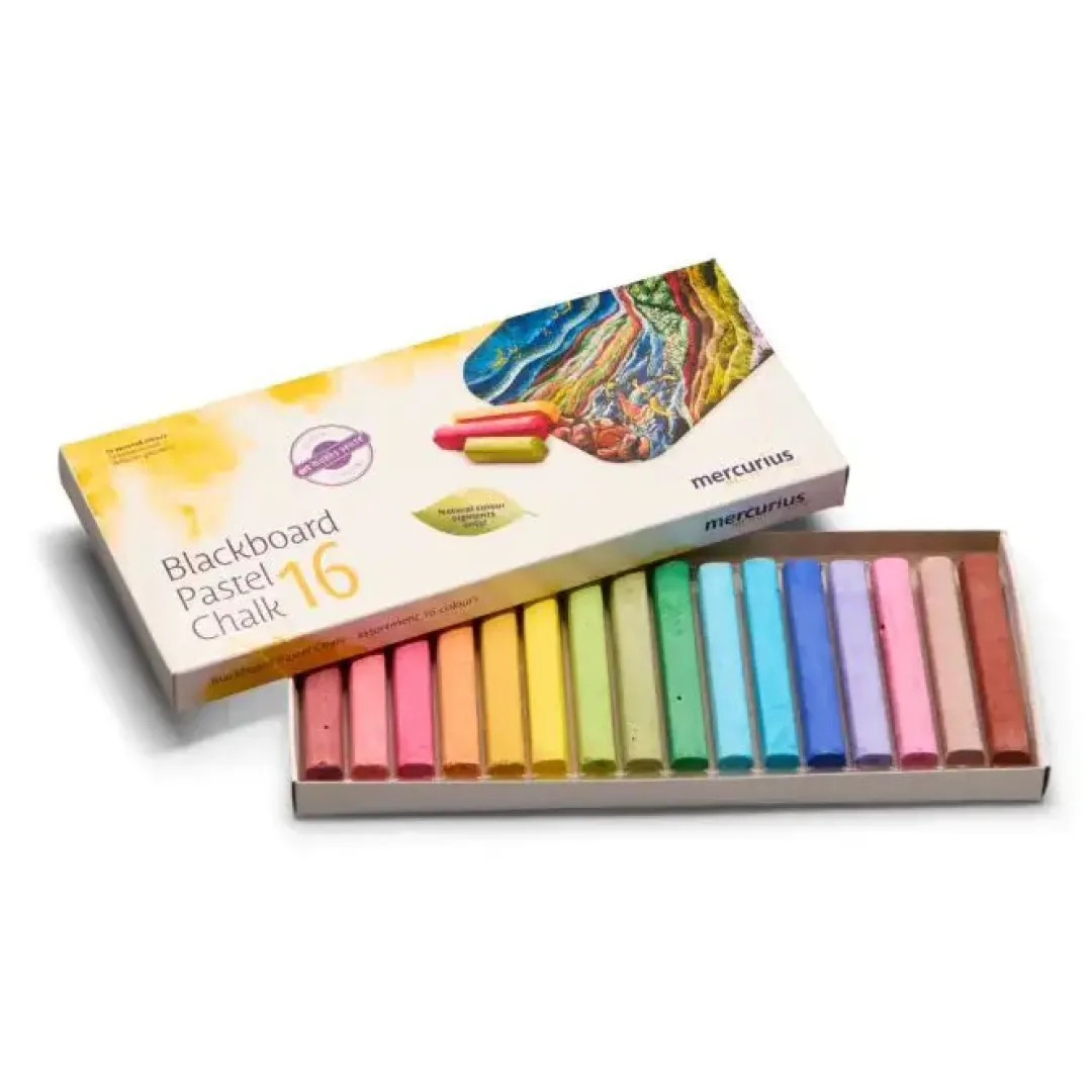 Mercurius 4 Years|3 Years < Kids Chalkboard & Eraser Set with Chalk
