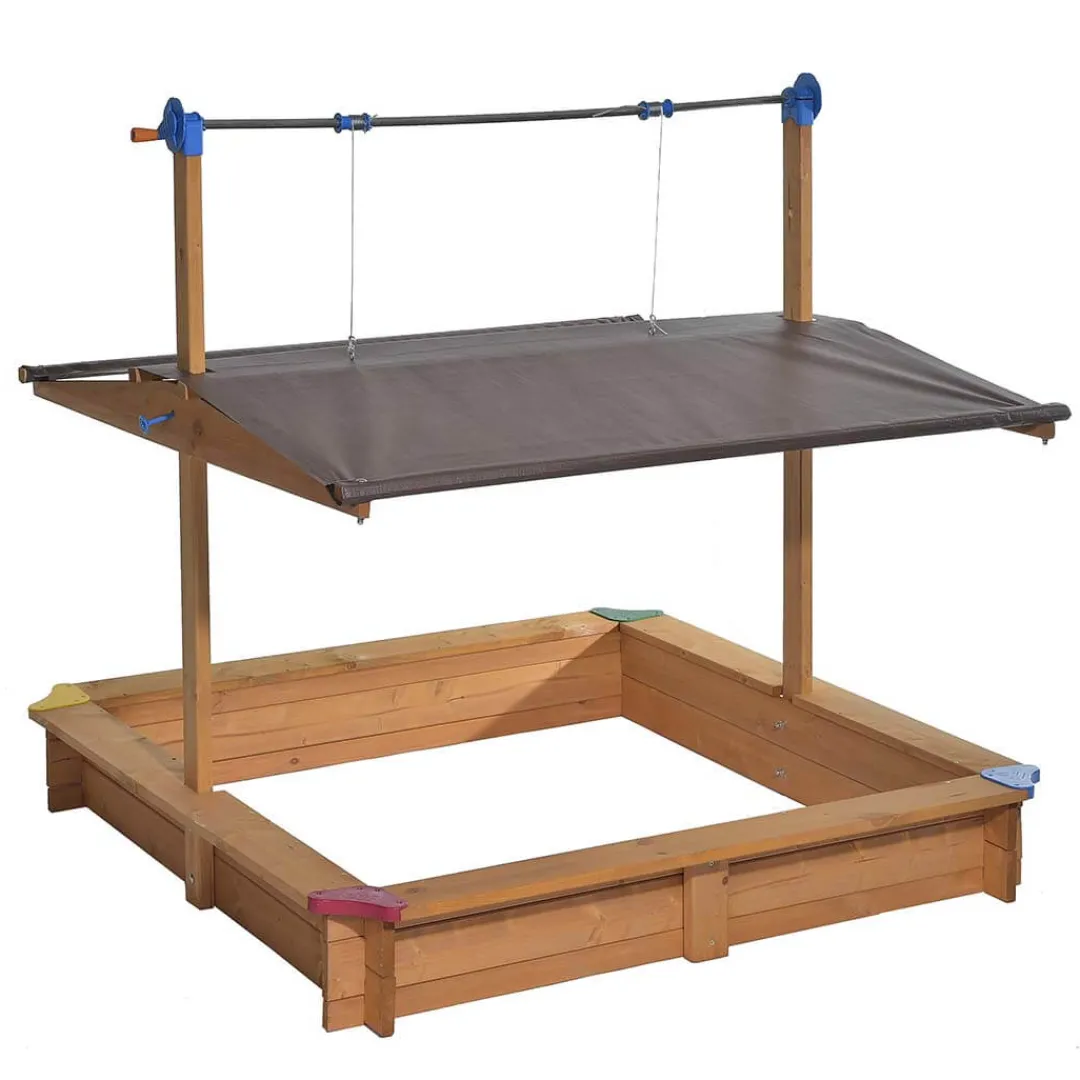 TDI Outdoor Toys|Wooden Toys < Kids Wooden Sandbox with Cover