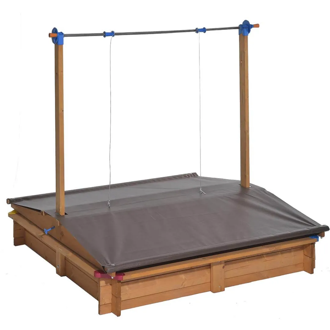 TDI Outdoor Toys|Wooden Toys < Kids Wooden Sandbox with Cover