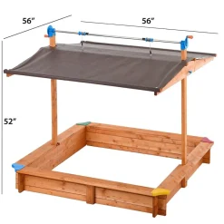 TDI Outdoor Toys|Wooden Toys < Kids Wooden Sandbox with Cover