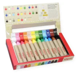 Kitpas Painting & Drawing|4 Years < Large Window Art Crayons - 12 Colors
